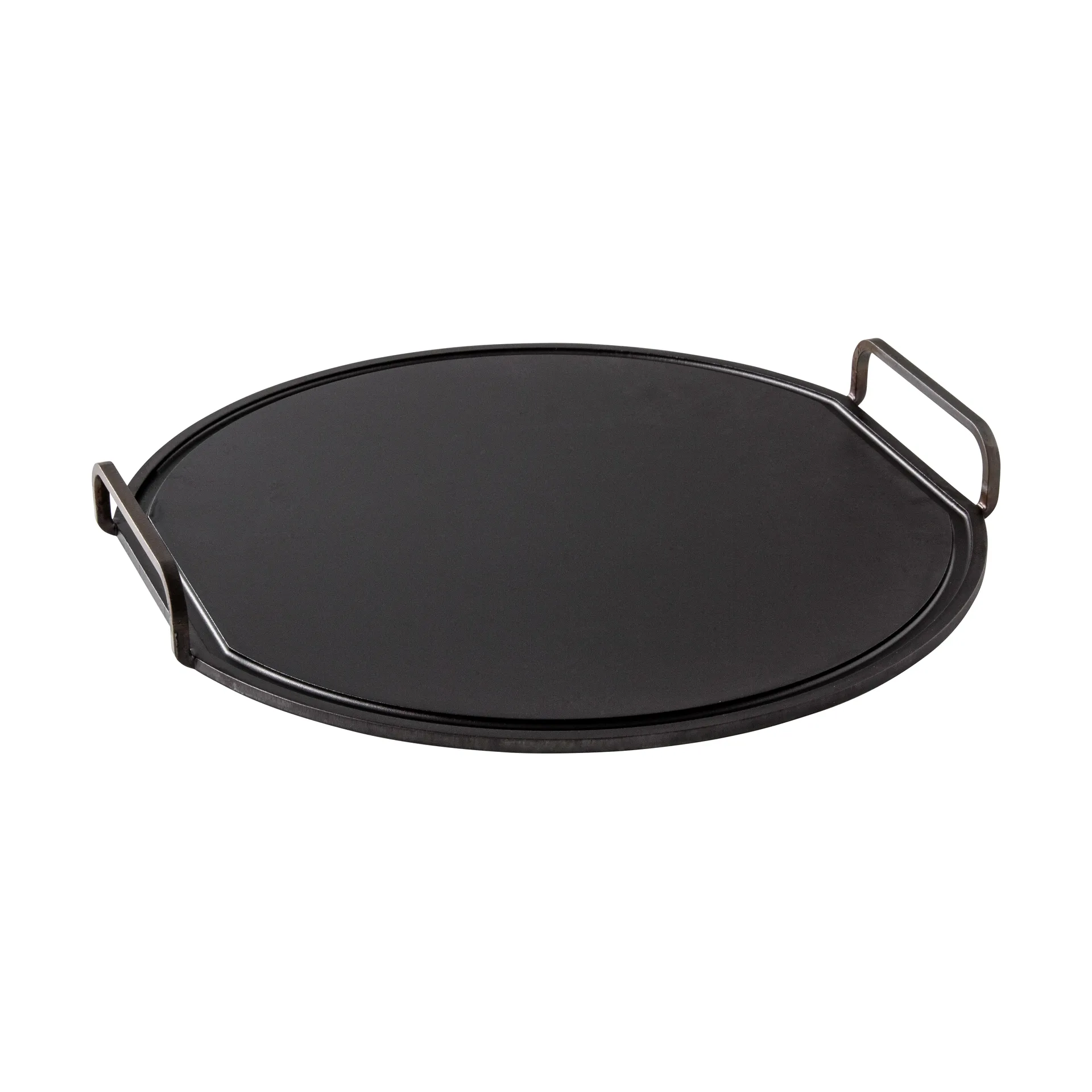 Kockums chapa de grelhar, Preto, redondo, Ø35 cm Kockums Jernverk