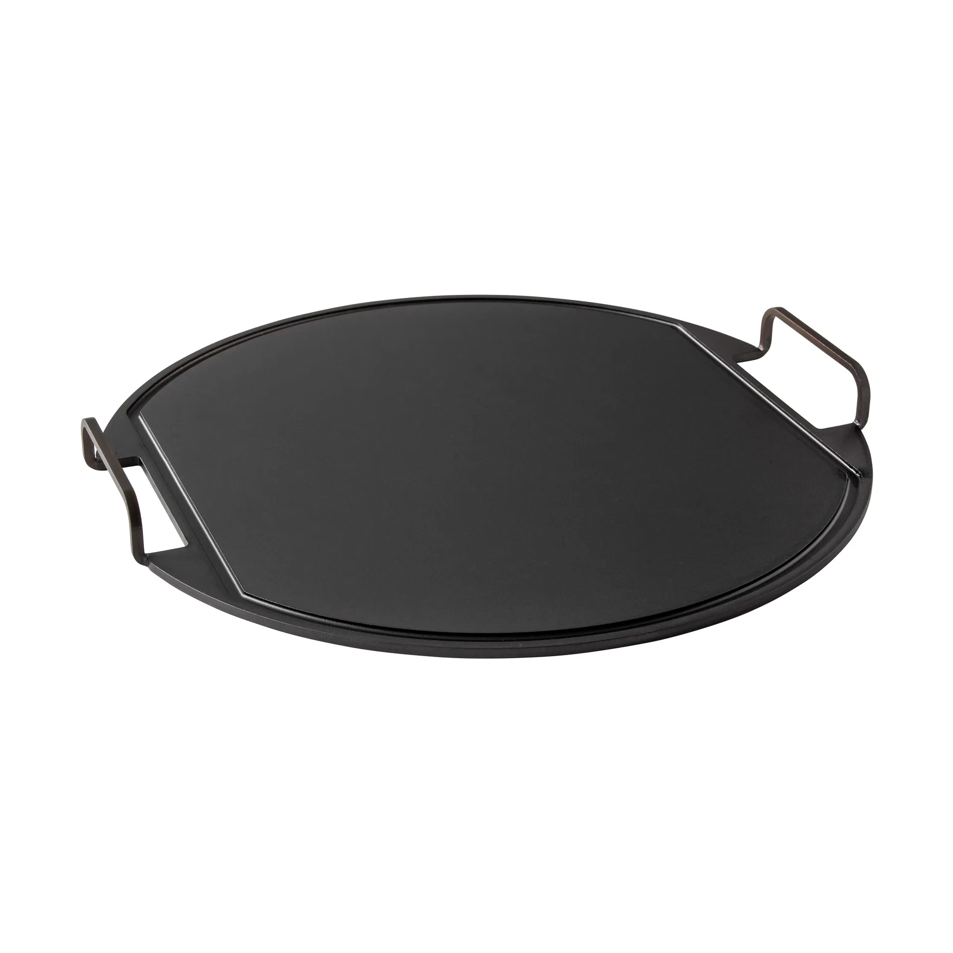 Kockums chapa de grelhar, Preto, redondo, Ø57 cm Kockums Jernverk