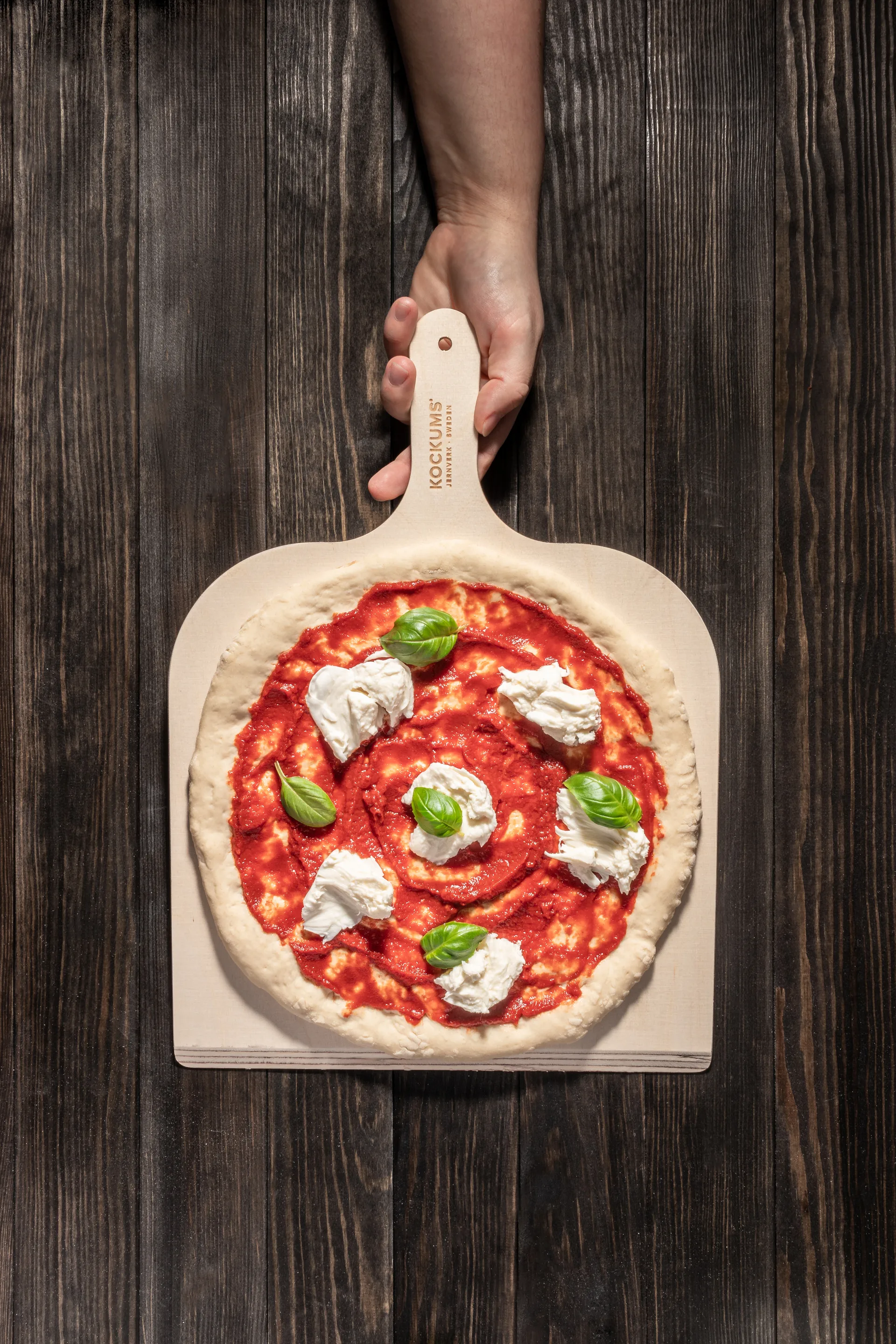 Pá de piza Kockums 29x40 cm, Contraplacado Kockums Jernverk