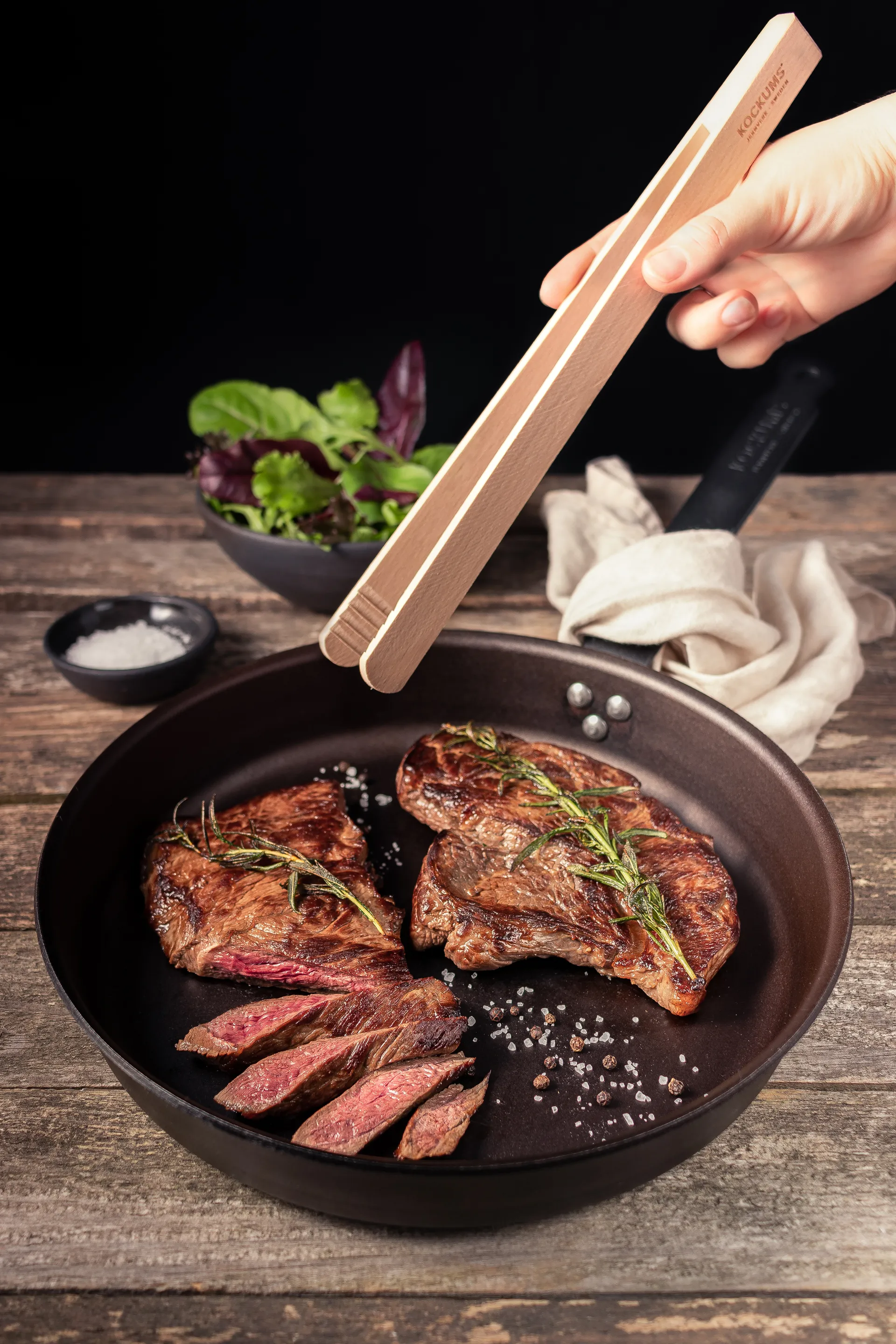 Pinça para carne Kockums 30 cm, Faia Kockums Jernverk