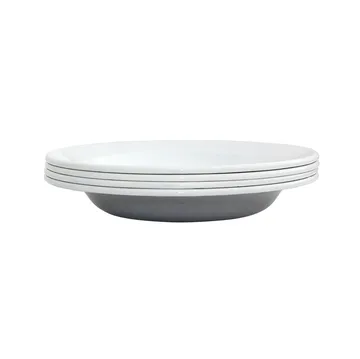 Prato fundo Kockums Paket 22 cm, 4 un. - kockums grey - Kockums Jernverk