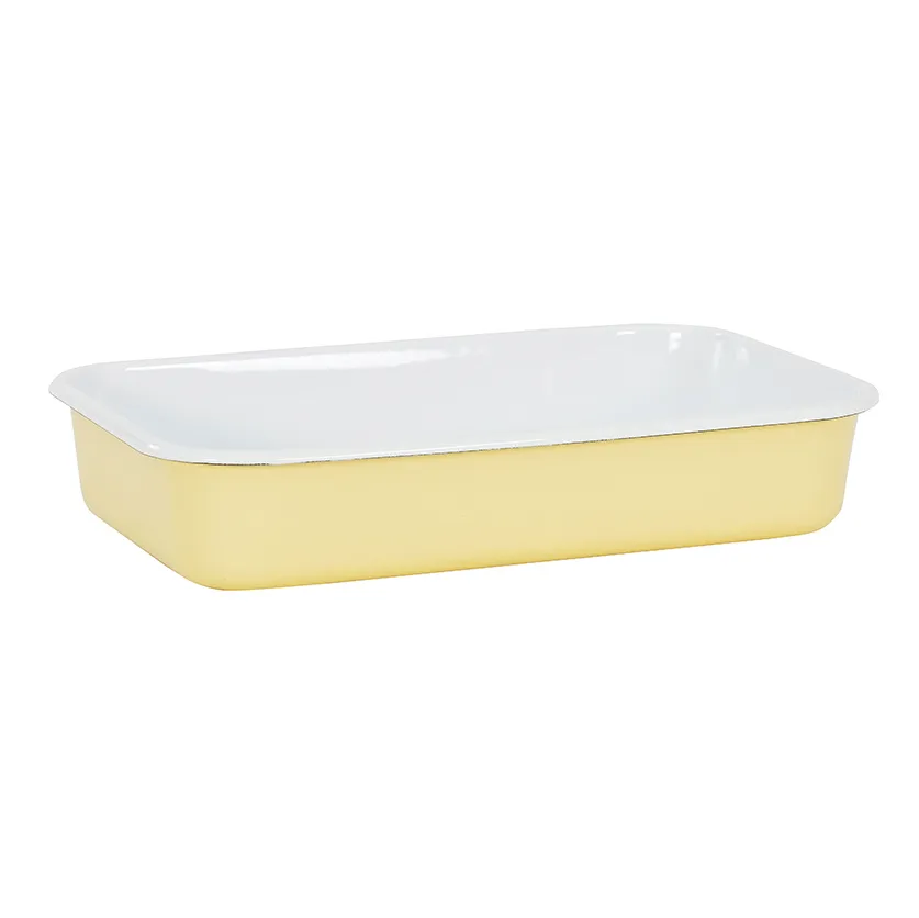 Travessa p/forno Kockums Paket 31,5 cm, conjunto de 2, yellow citrine  Kockums Jernverk