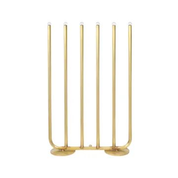 December candelabro de Advento 6 - brilho - Konsthantverk