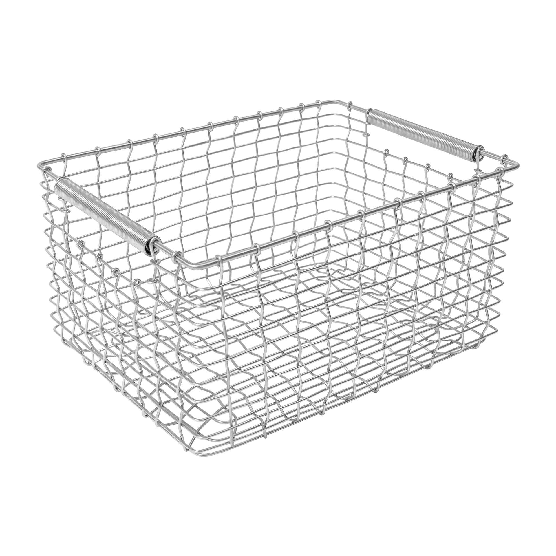 Cesto de arrumação Rectangular 19, Aço resistente a ácido KORBO