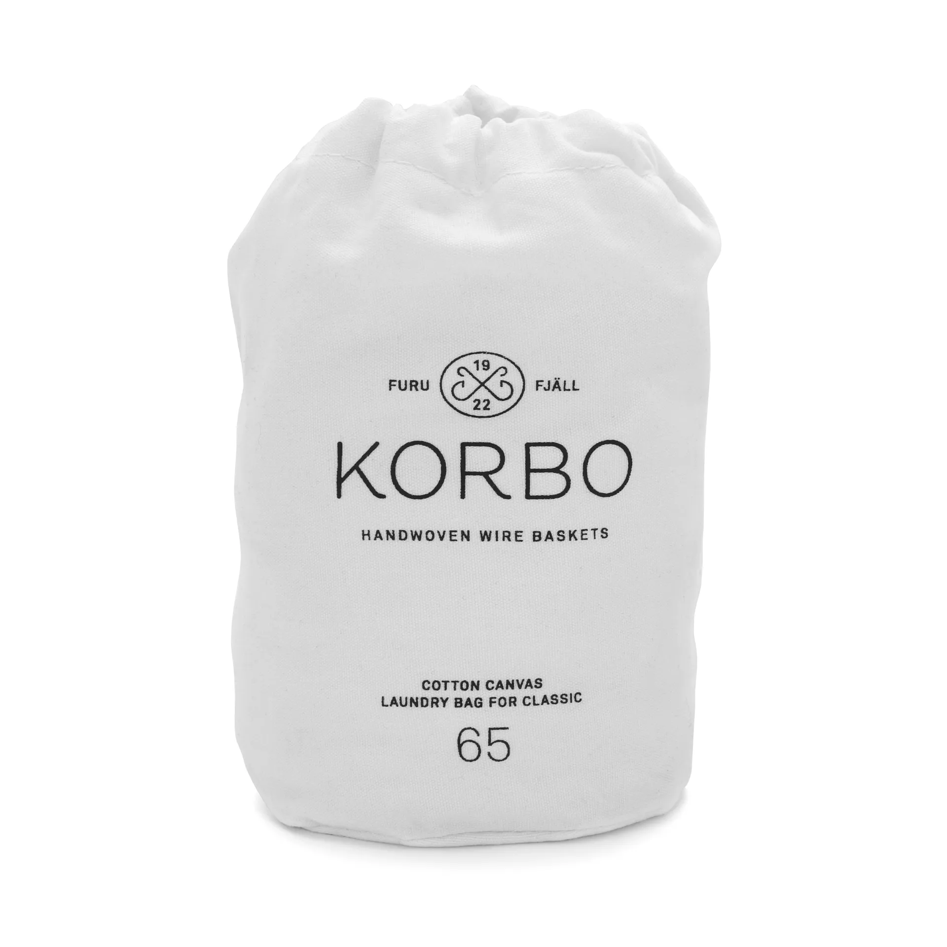 Cesto de roupa Korbo, branco 65 litros KORBO