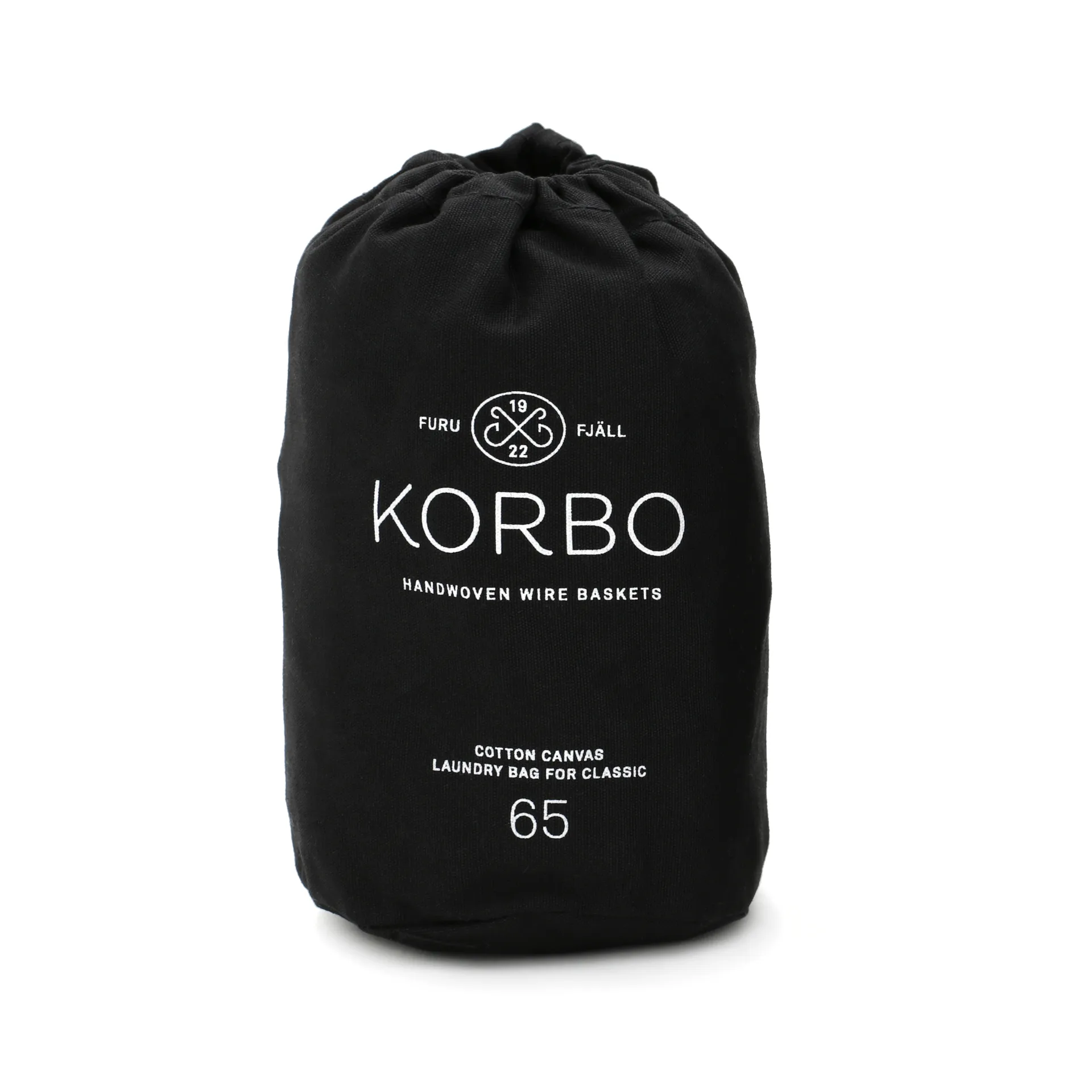 Cesto de roupa Korbo, preto 65 l KORBO