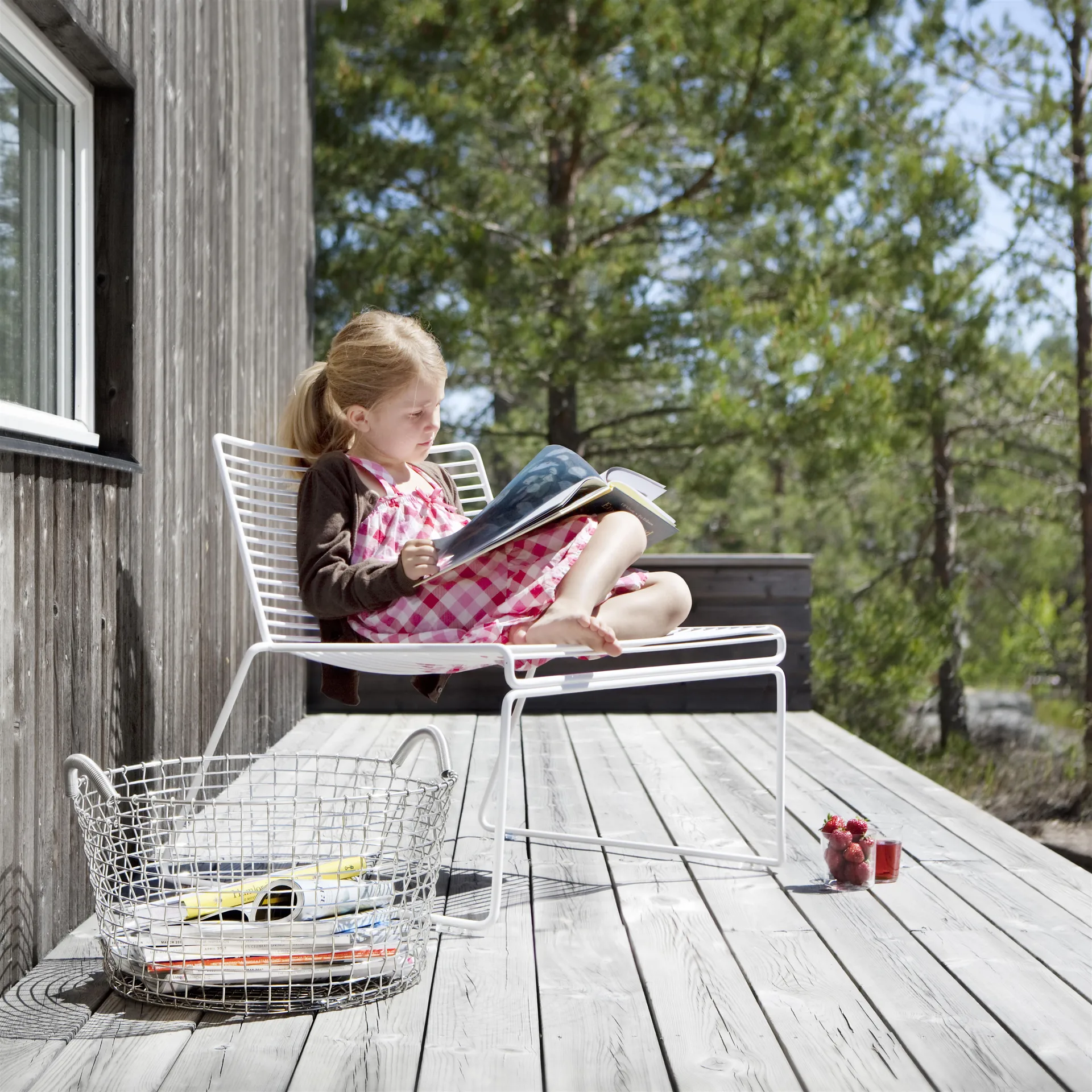 Cesto Korbo Classic 35, aço à prova de ácido KORBO