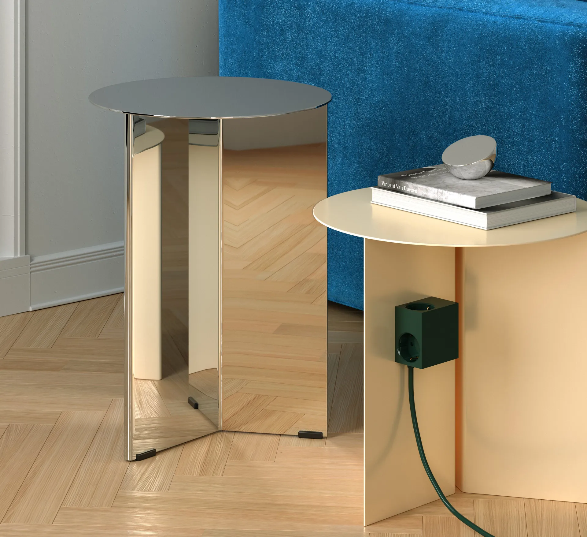 Adaptador tomada Cuboid 2 m, Dark Green Kord