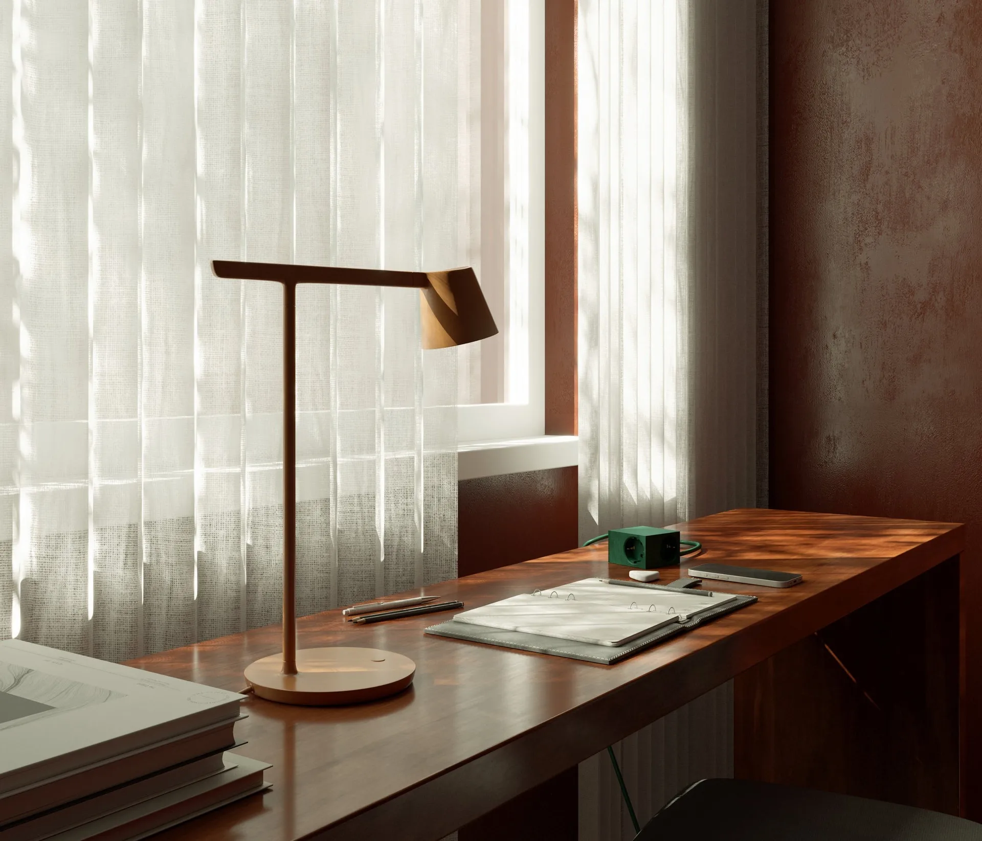 Adaptador tomada Cuboid 2 m, Dark Green Kord