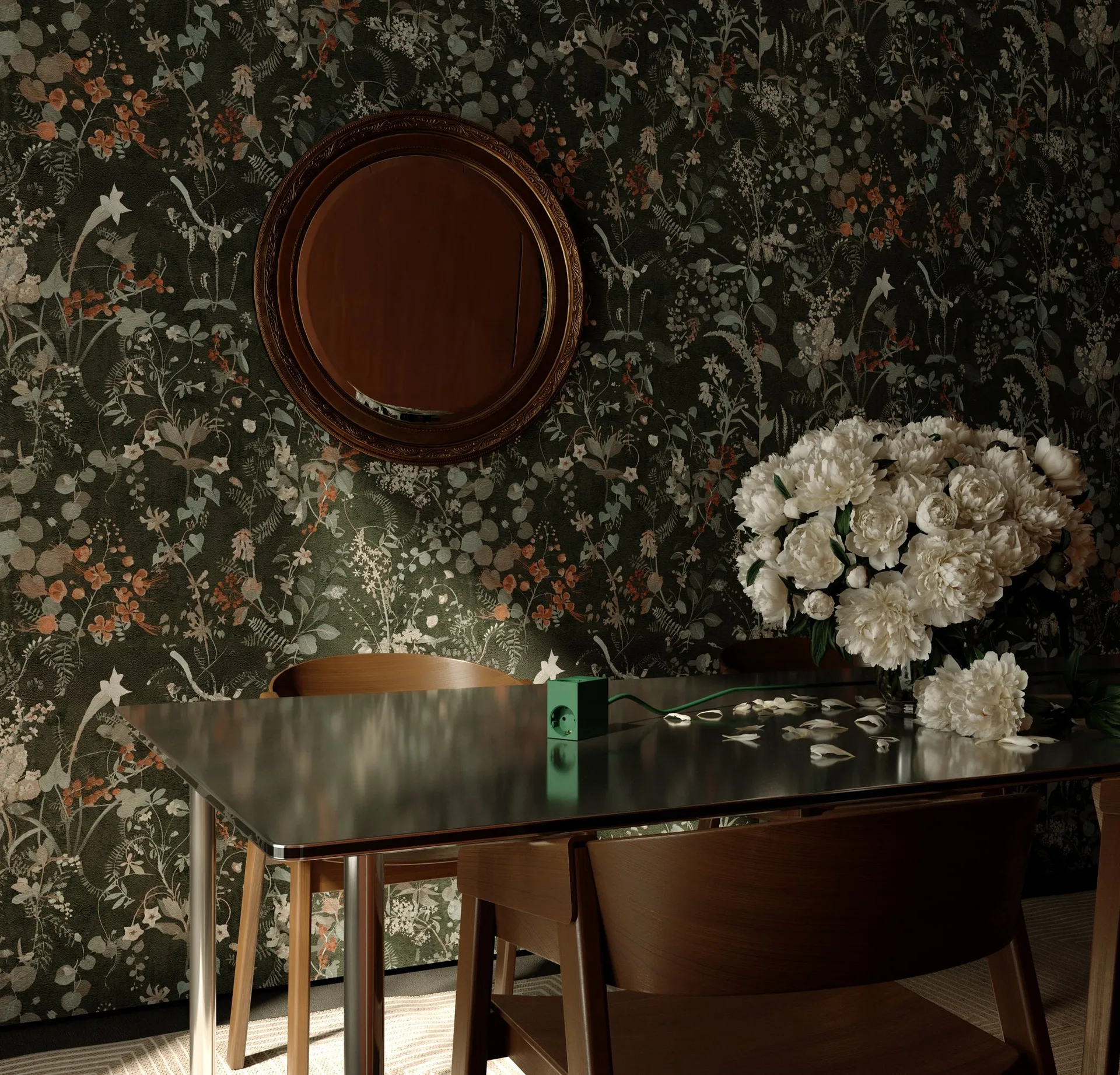 Adaptador tomada Cuboid 2 m, Dark Green Kord