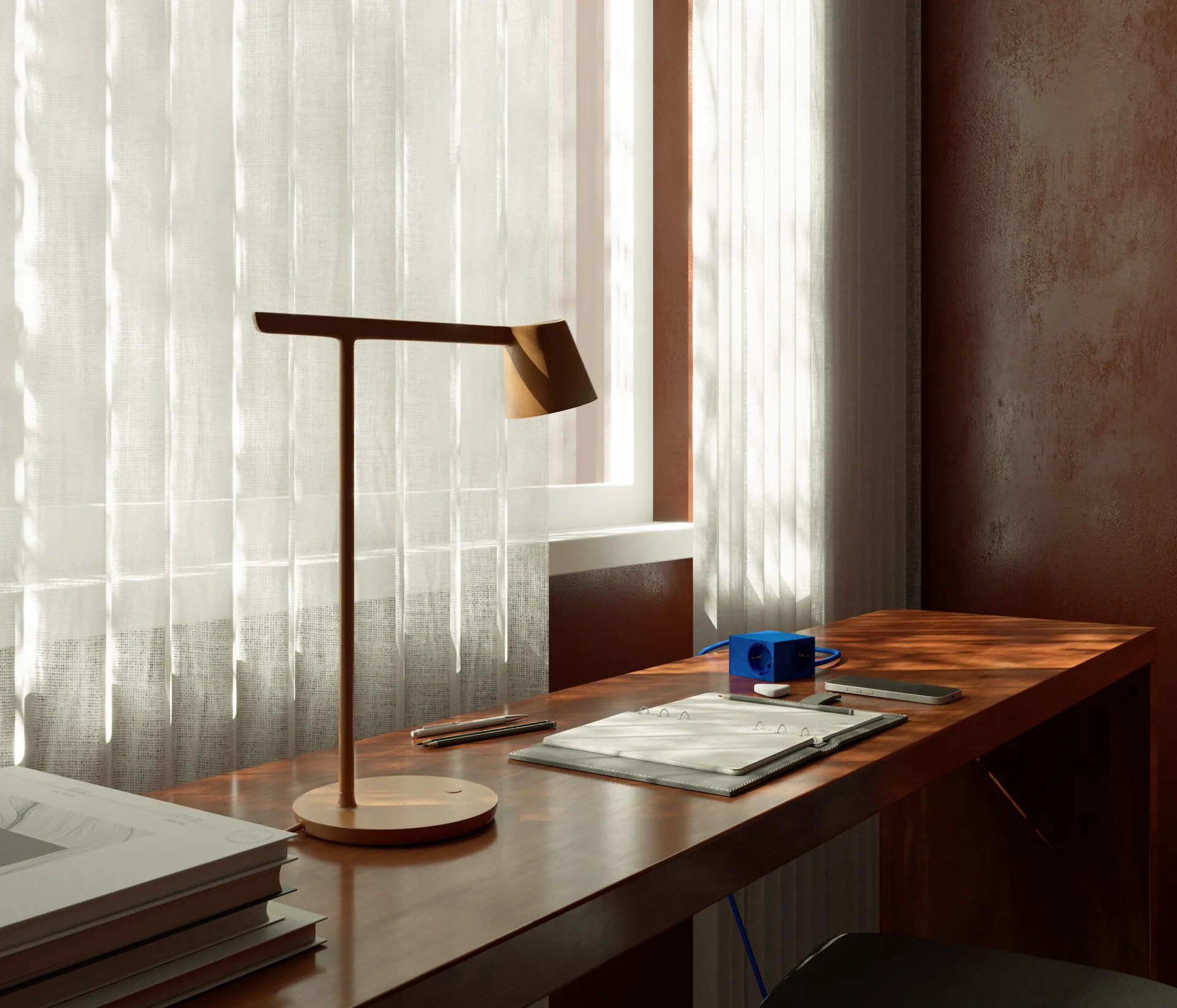 Adaptador tomada Cuboid+ USB-C 30W 2 m, Catalina Blue Kord