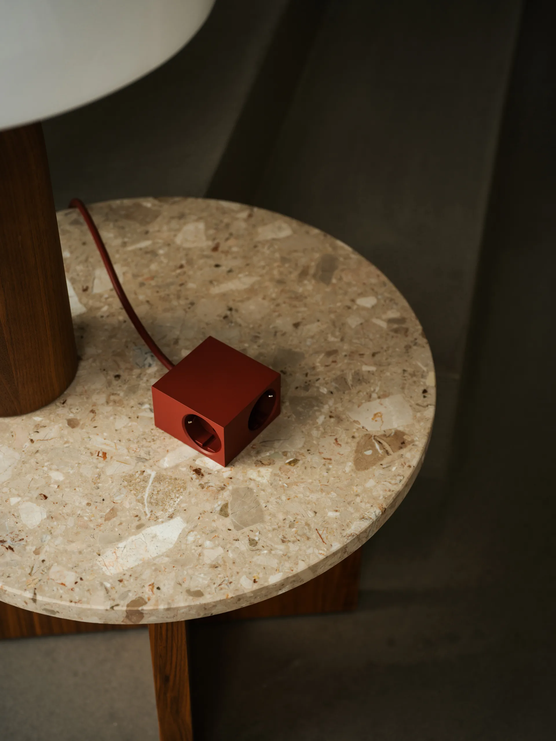 Adaptador tomada Cuboid+ USB-C 30W 2 m, Fired Brick Kord