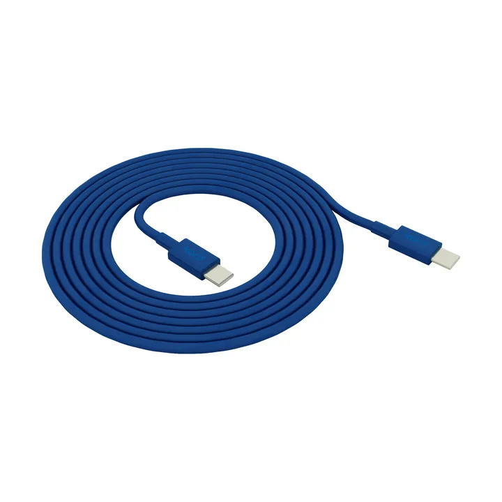 Cabo de carregamento Kord USB-C para USB-C 1,8 m - Catalina Blue - Kord
