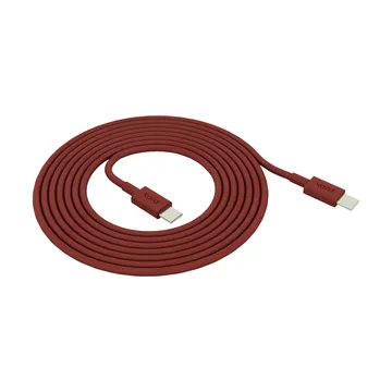 Cabo de carregamento Kord USB-C para USB-C 1,8 m - Fired Brick - Kord