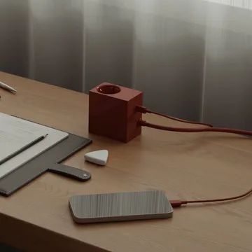 Cabo de carregamento Kord USB-C para USB-C 1,8 m - Fired Brick - Kord