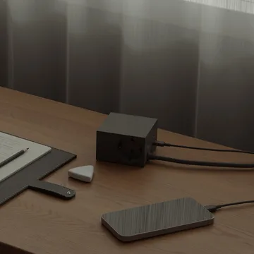 Cuboid+ bloco de tomadas USB-C 30W 2 m - Black - Kord