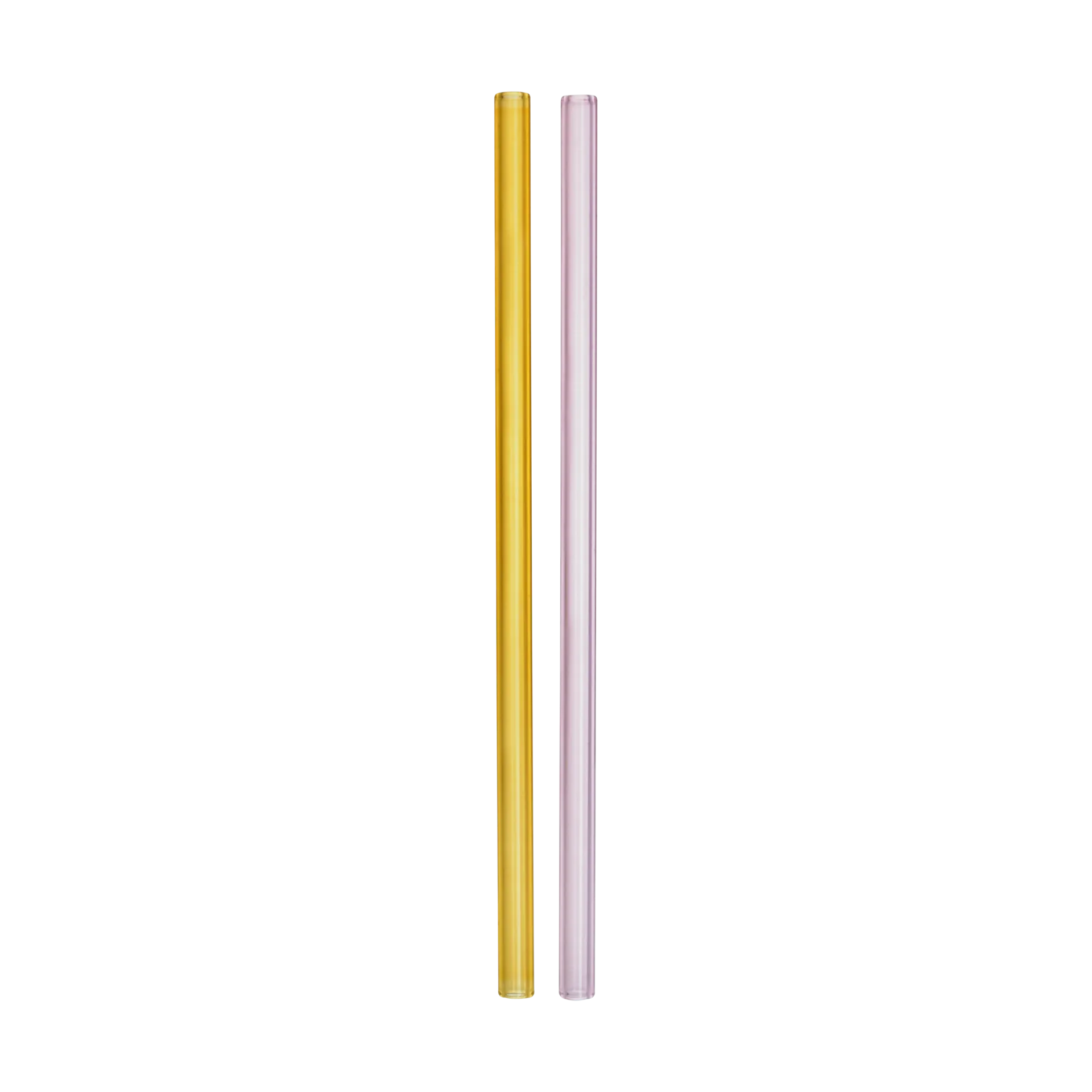 Canudos Sipsavor 200 mm 2 unid., Rosa-amarelo Kosta Boda