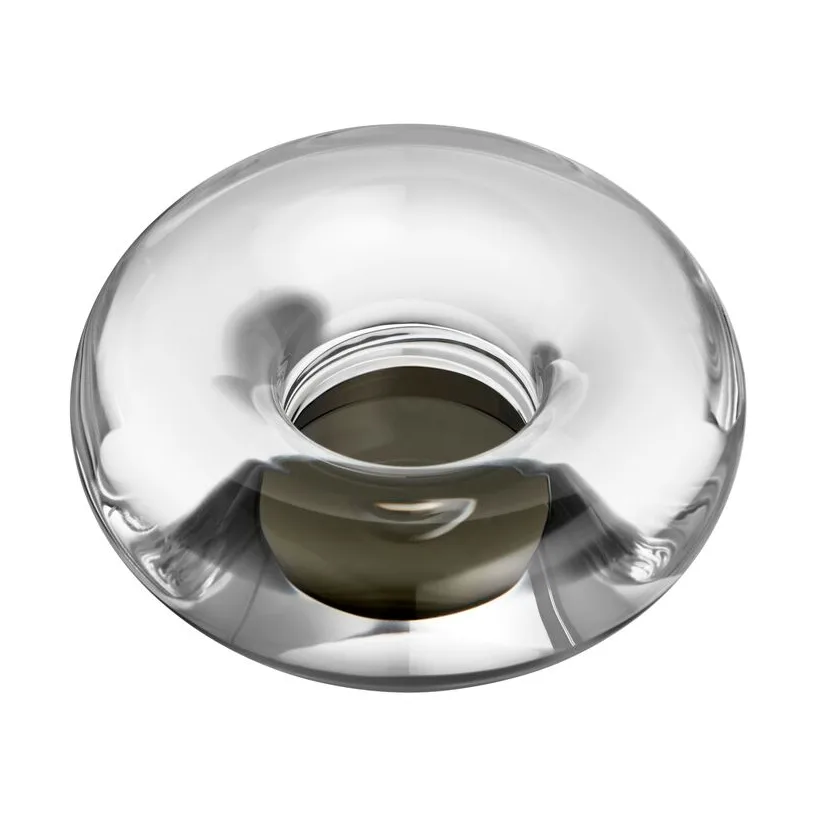 Castiçal Orion Ø11x6,3 cm, Cinza Kosta Boda