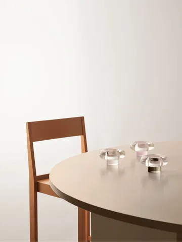 Castiçal Orion Ø11x6,3 cm - Cinza - Kosta Boda