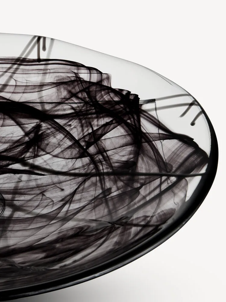 Contrast pires 380 mm, Preto-preto Kosta Boda