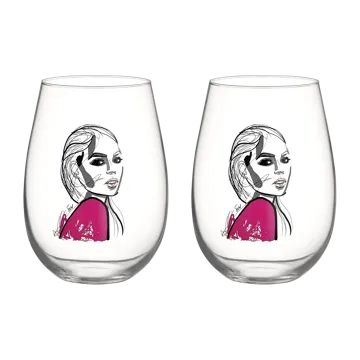 Copo All about you, 2 un. - Next to you - Kosta Boda