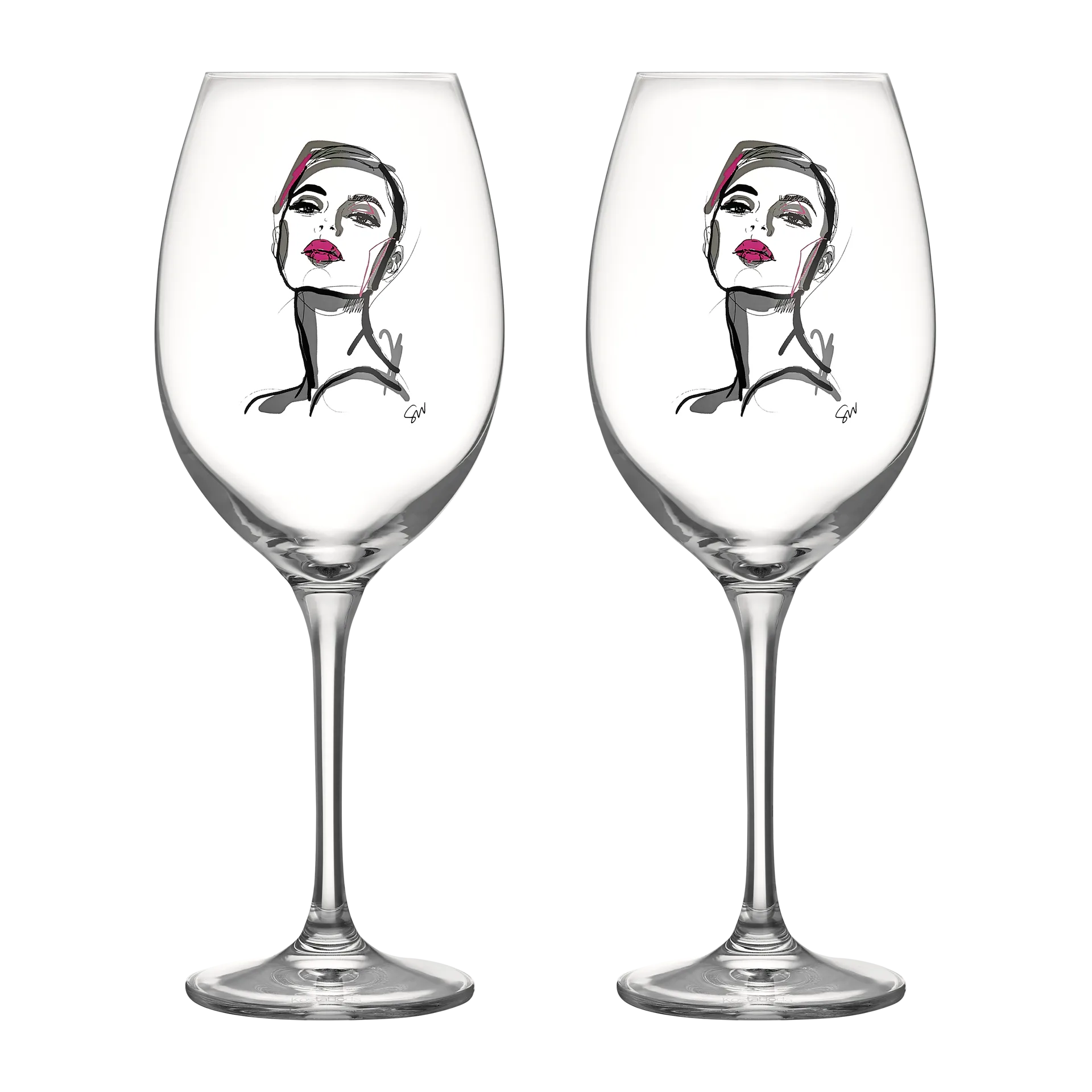 Copo de vinho All about you, 2 un., Hold you Kosta Boda