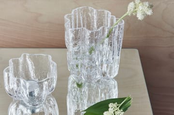 Crackle porta-velas 5,8 cm - Transparente - Kosta Boda