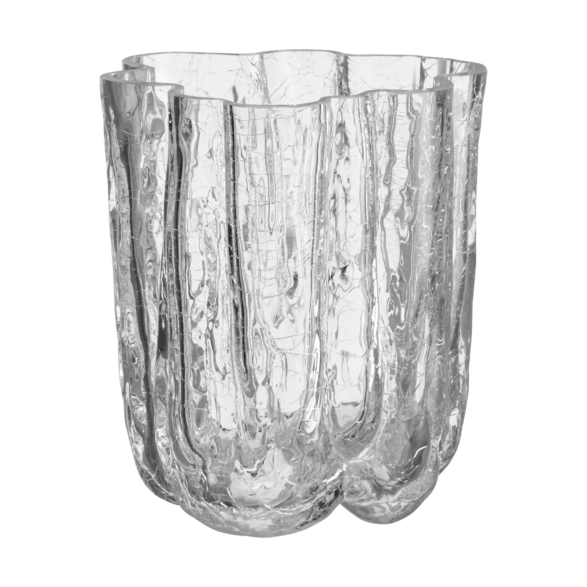 Crackle vase 12,1 cm, Transparente Kosta Boda