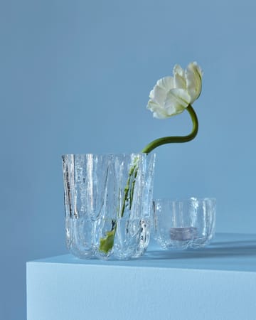 Crackle vase 12,1 cm - Transparente - Kosta Boda