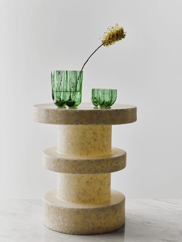 Crackle vase 12,1 cm - Verde escuro - Kosta Boda