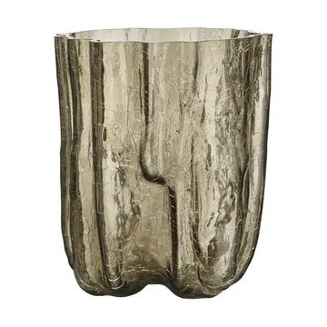 Crackle Vaso 28 cm - Taupe - Kosta Boda