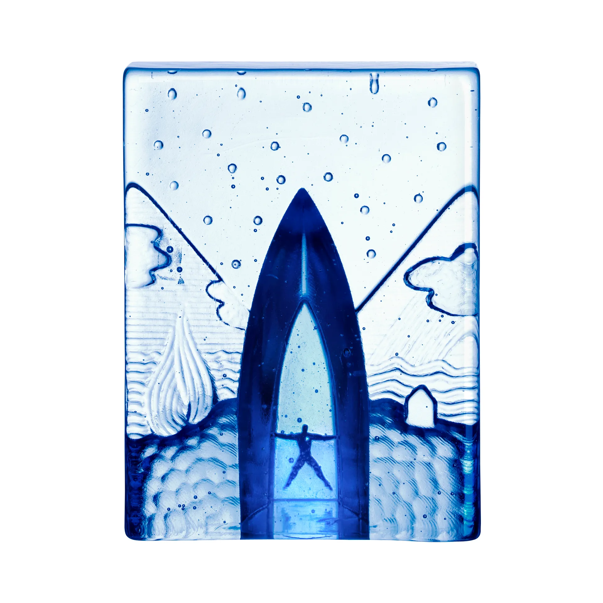 Escultura Blues, Four Elements Kosta Boda