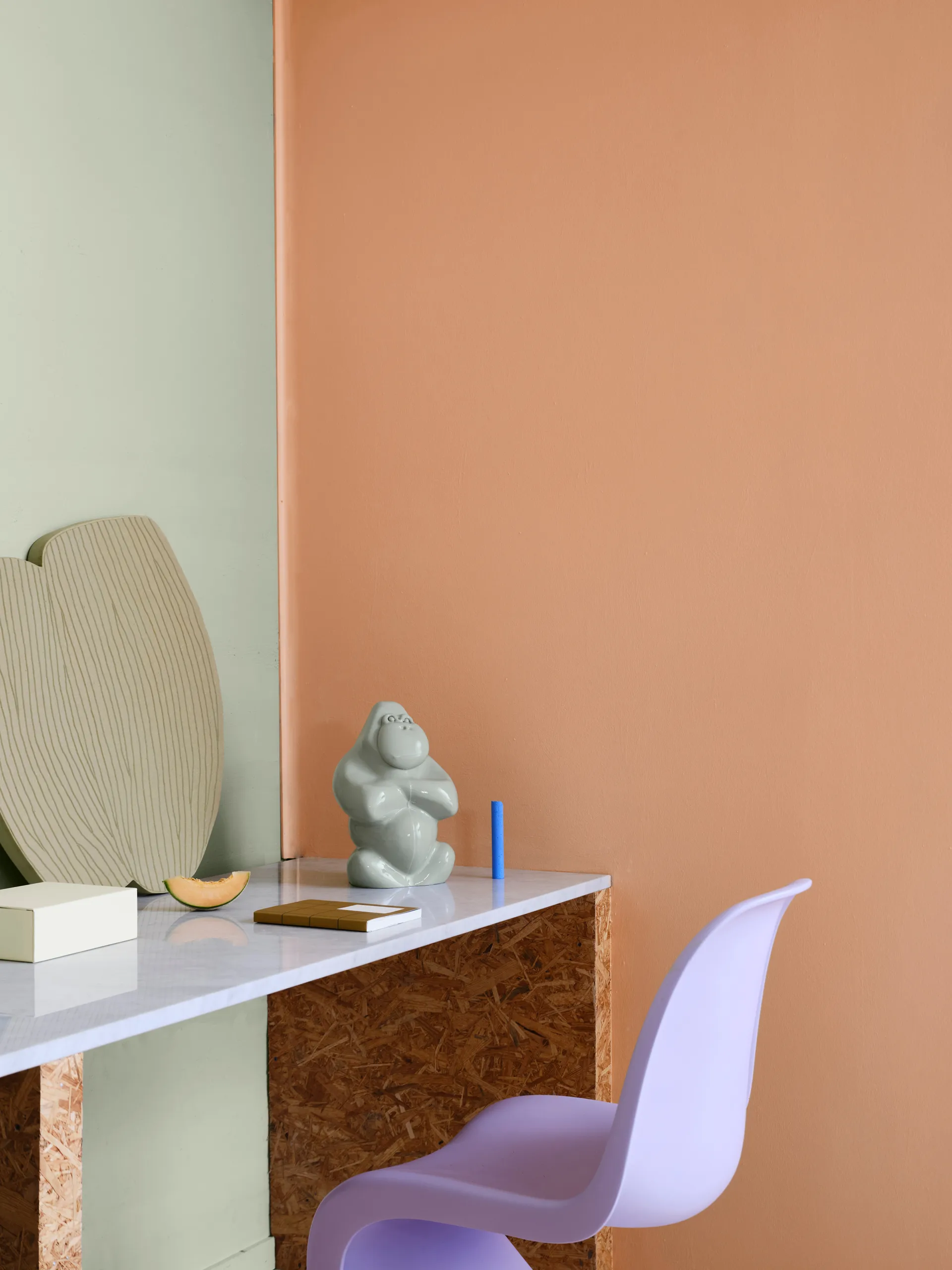 Escultura Gabba Gabba Hey 305 mm, Bege claro Kosta Boda