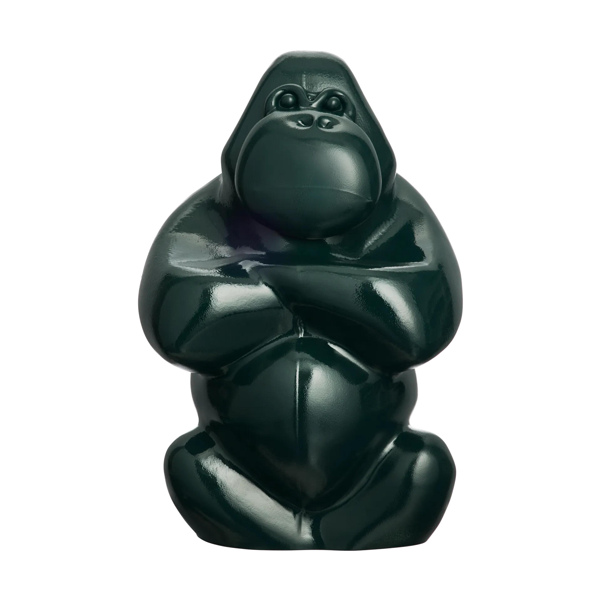 Escultura Gabba Gabba Hey 305 mm, Verde escuro Kosta Boda