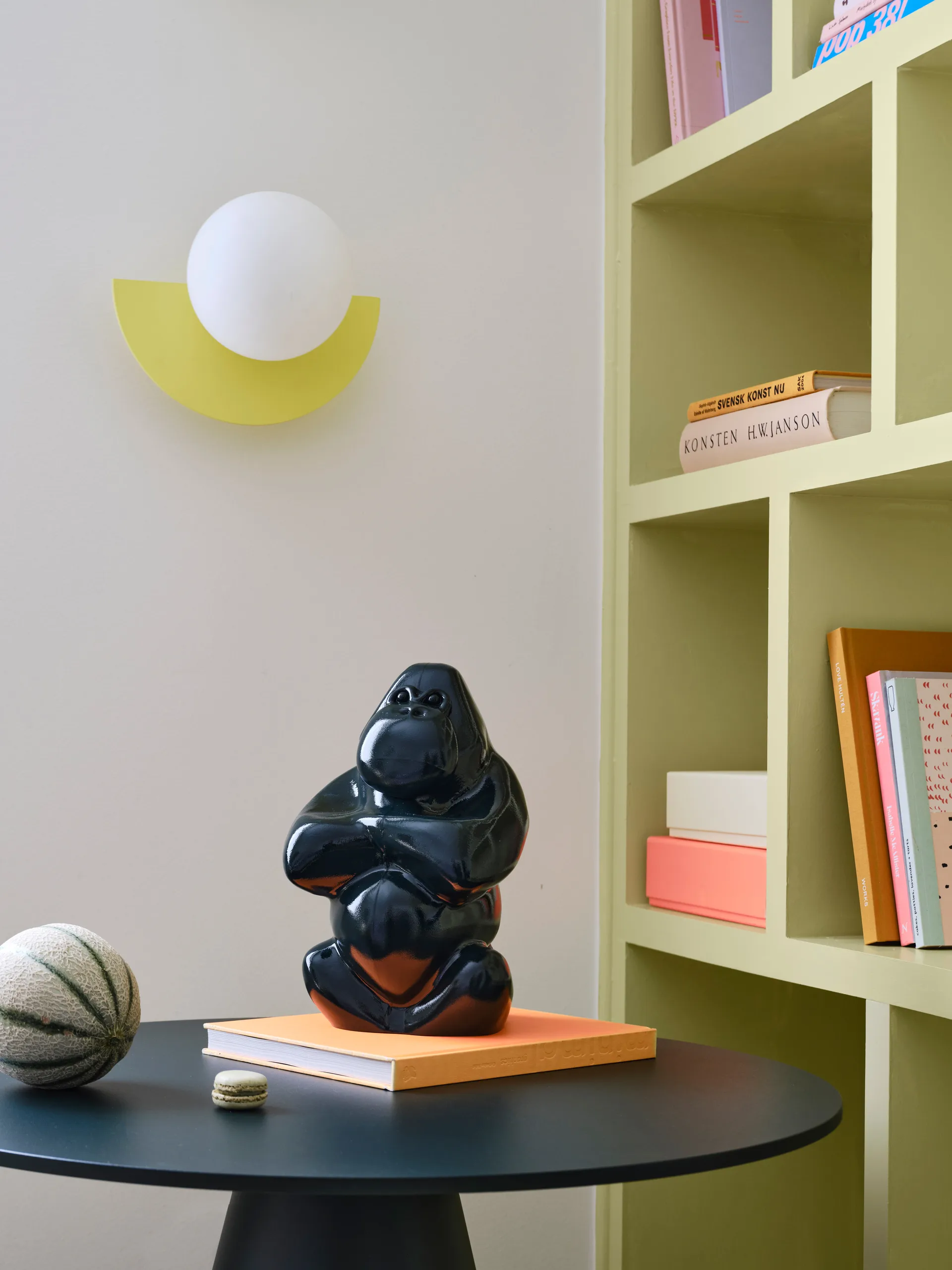 Escultura Gabba Gabba Hey 305 mm, Verde escuro Kosta Boda