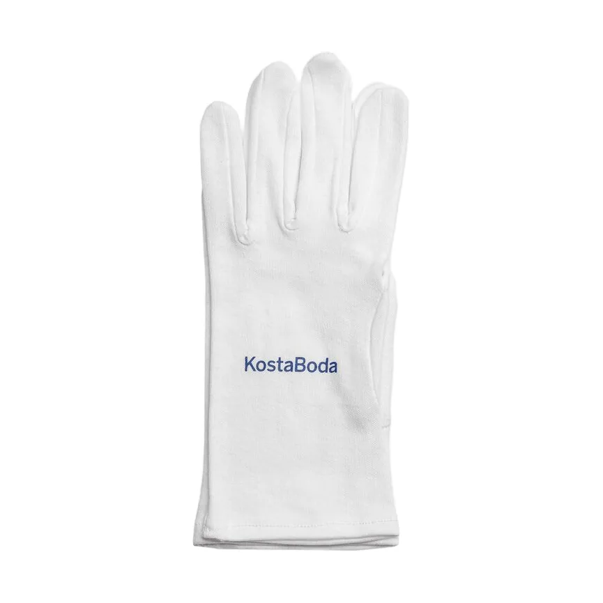 Kosta Boda glass care luva, Branco, large Kosta Boda