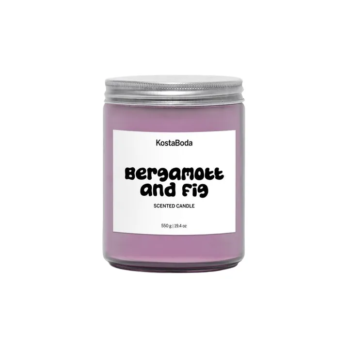 Mind vela perfumada - Bergamott & Fig, 550 g - Kosta Boda