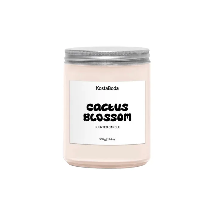 Mind vela perfumada - Cactus Blossom, 550 g - Kosta Boda