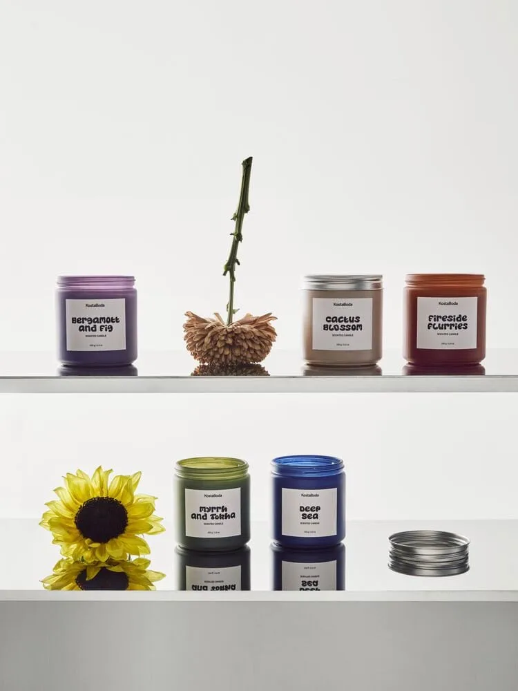 Mind vela perfumada, Fireside flurries, 330 g Kosta Boda
