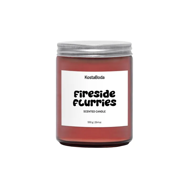 Mind vela perfumada - Fireside flurries, 550 g - Kosta Boda
