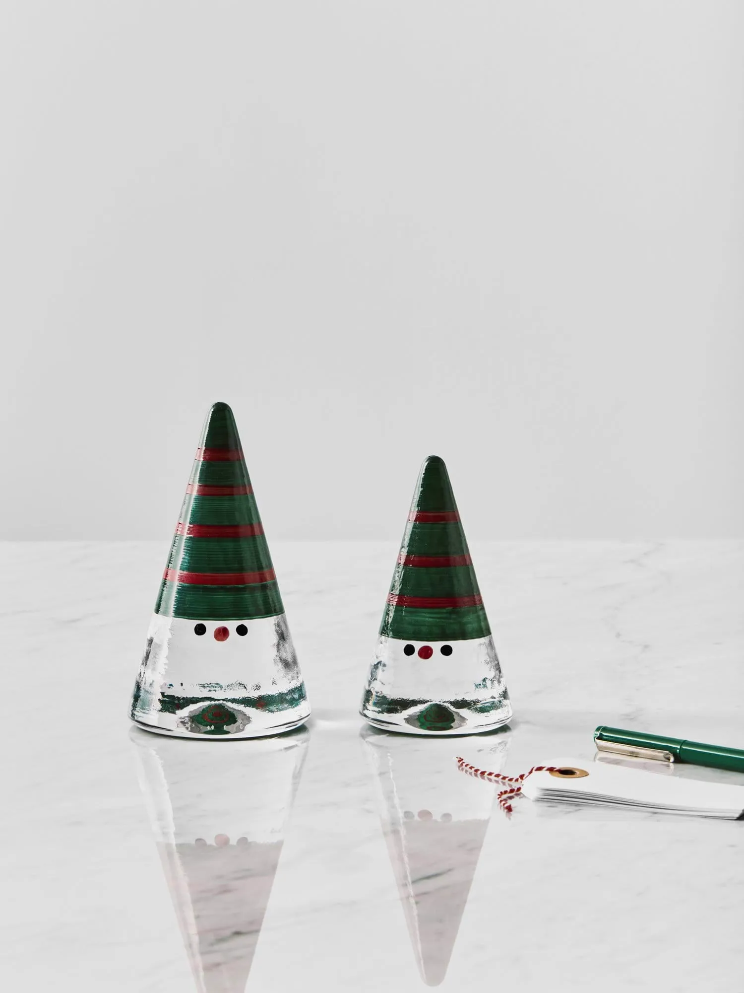 Noel gnomo de Natal, Verde, 11,5 cm Kosta Boda