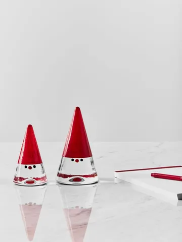 Noel gnomo de Natal - Verde, 15 cm - Kosta Boda
