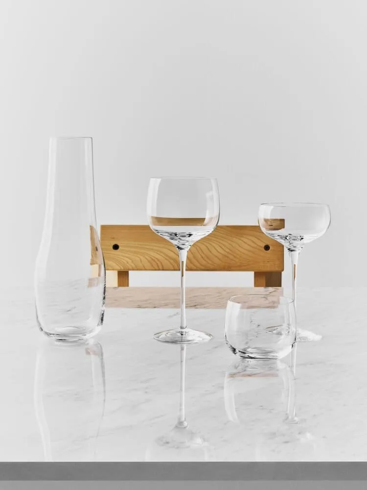 Nutid copo coupe, Transparente, 26 cl, pack de 4 Kosta Boda