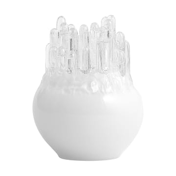 Polar porta-vela 190 mm - Branco - Kosta Boda