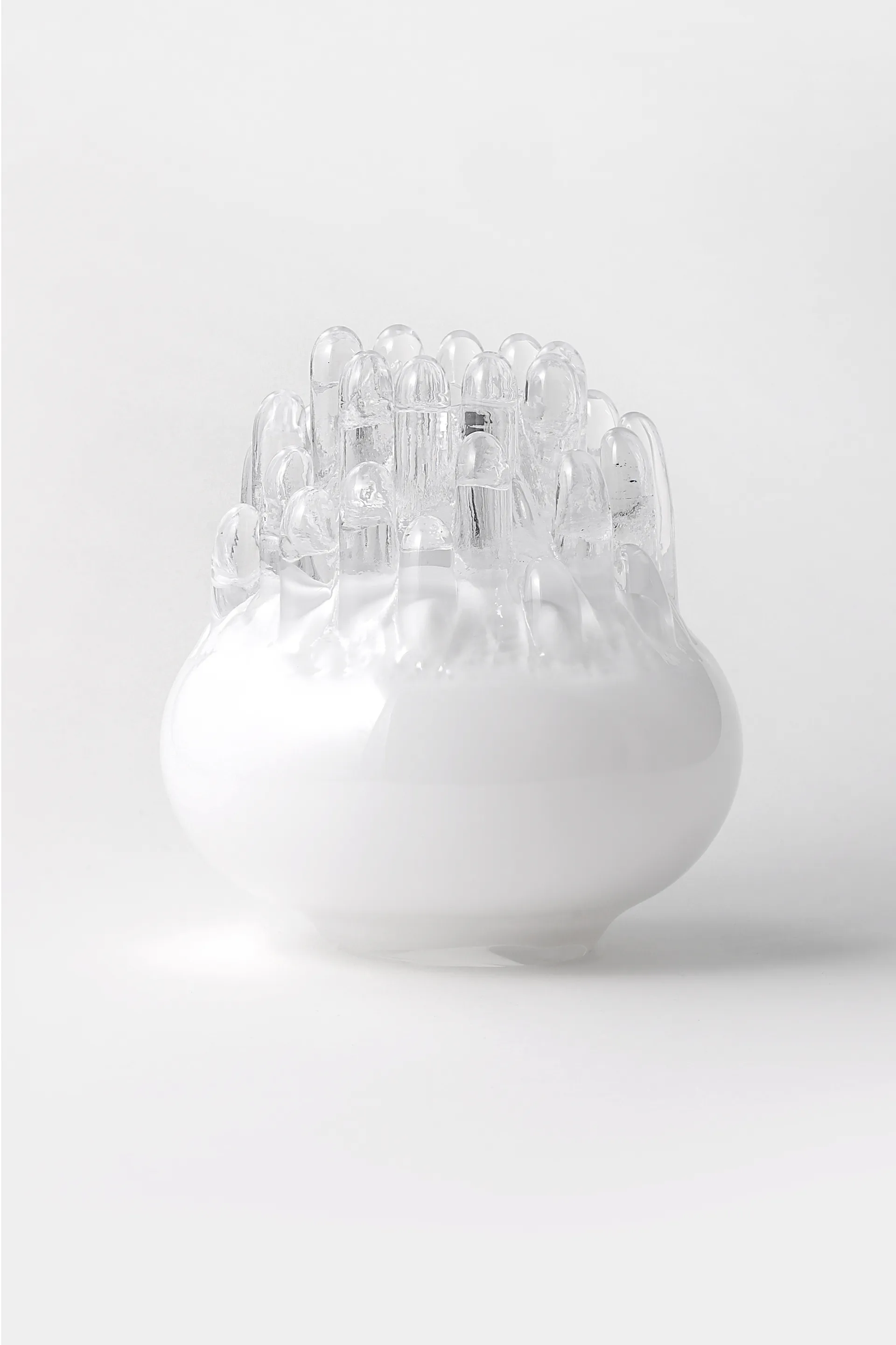 Polar porta-vela 330 mm, Branco Kosta Boda