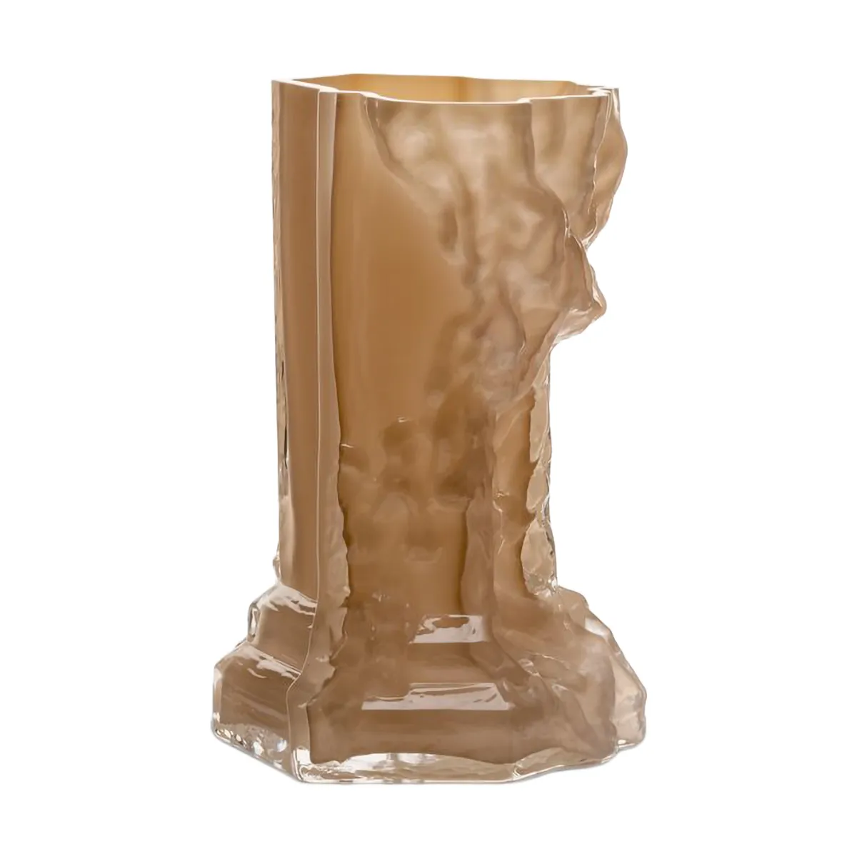 Rocky Baroque vaso 25 cm, Rosa suave Kosta Boda