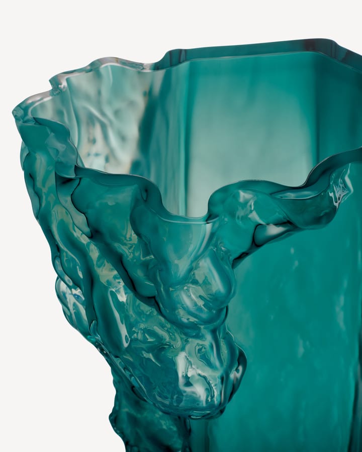Rocky Baroque Vaso  350 mm, Crisocola Kosta Boda