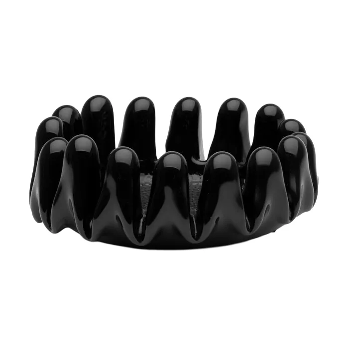 Solros taça - Preto, 7,5 cm - Kosta Boda