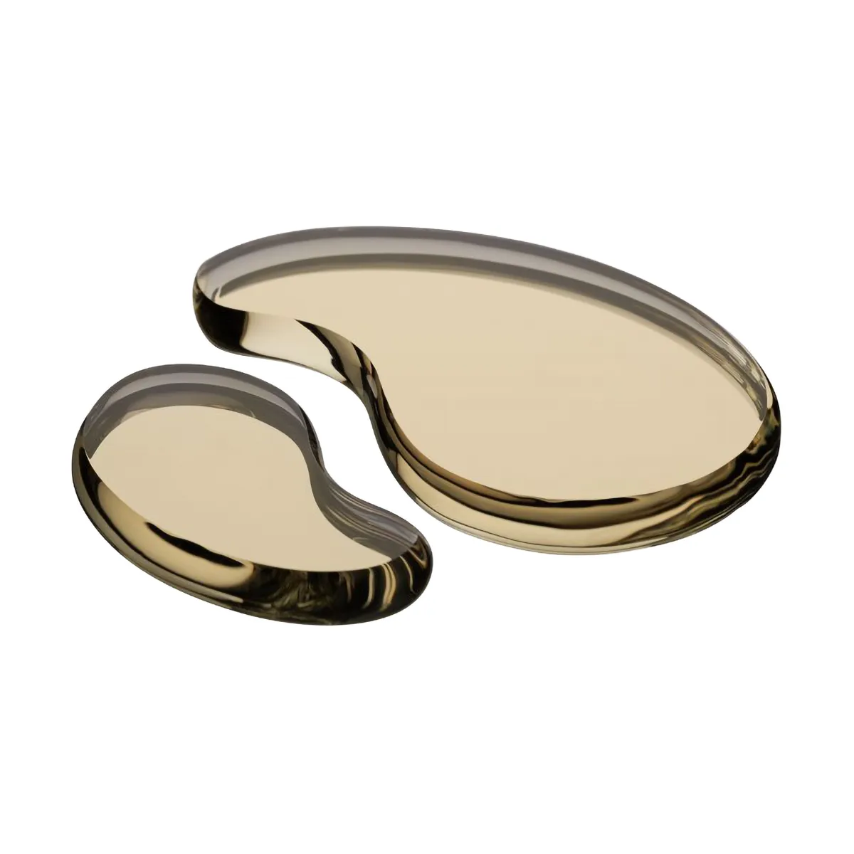 Tears of joy objeto decorativo 2 peças, Dourado Kosta Boda