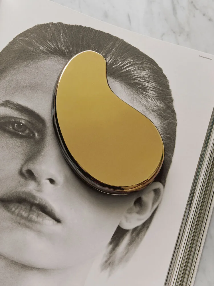 Tears of joy objeto decorativo 2 peças, Dourado Kosta Boda